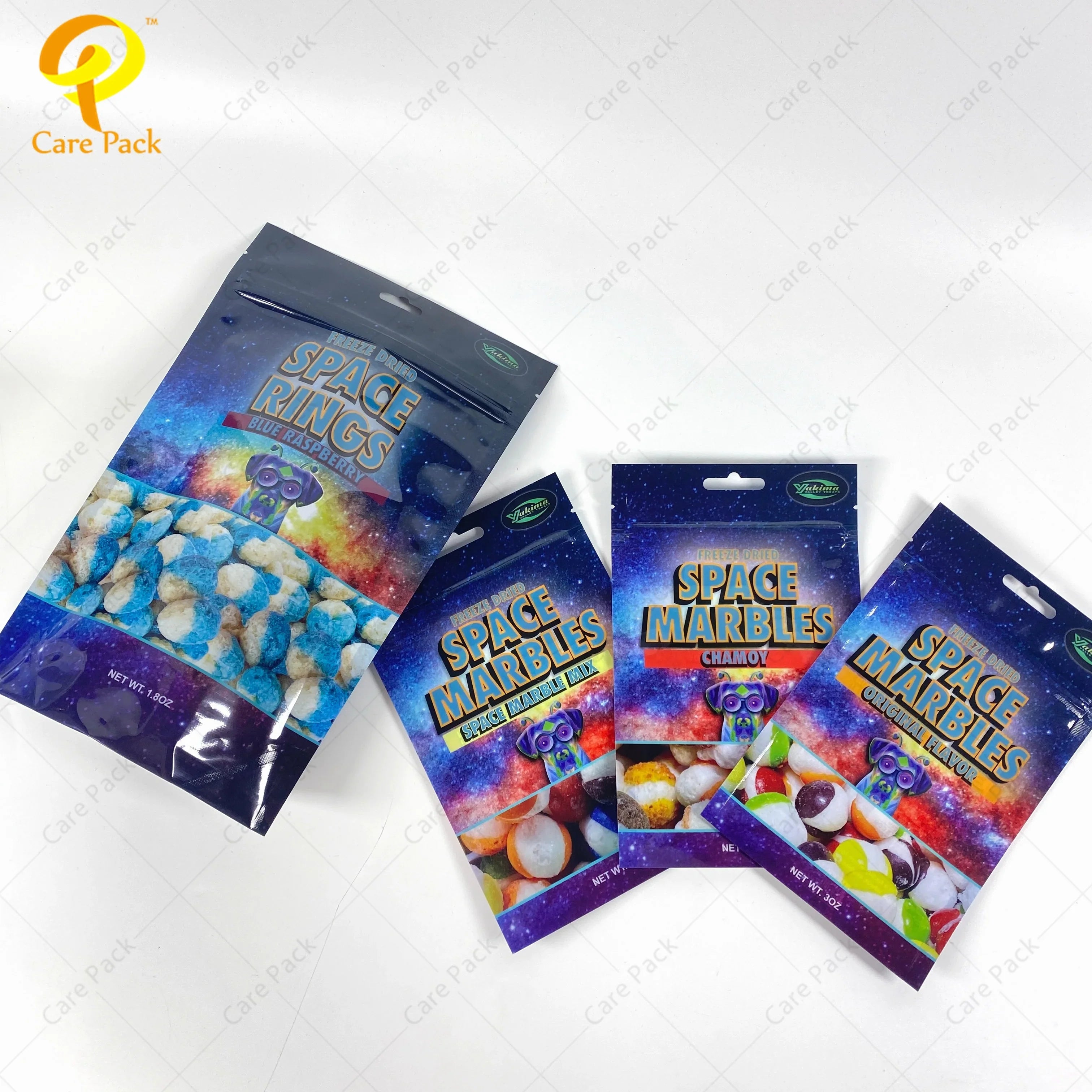 Custom Food Packaging Waterproof Biodegradable Plastic Aluminum Foil Bags Zip Lock Doypack Stand up Stand up Pouch