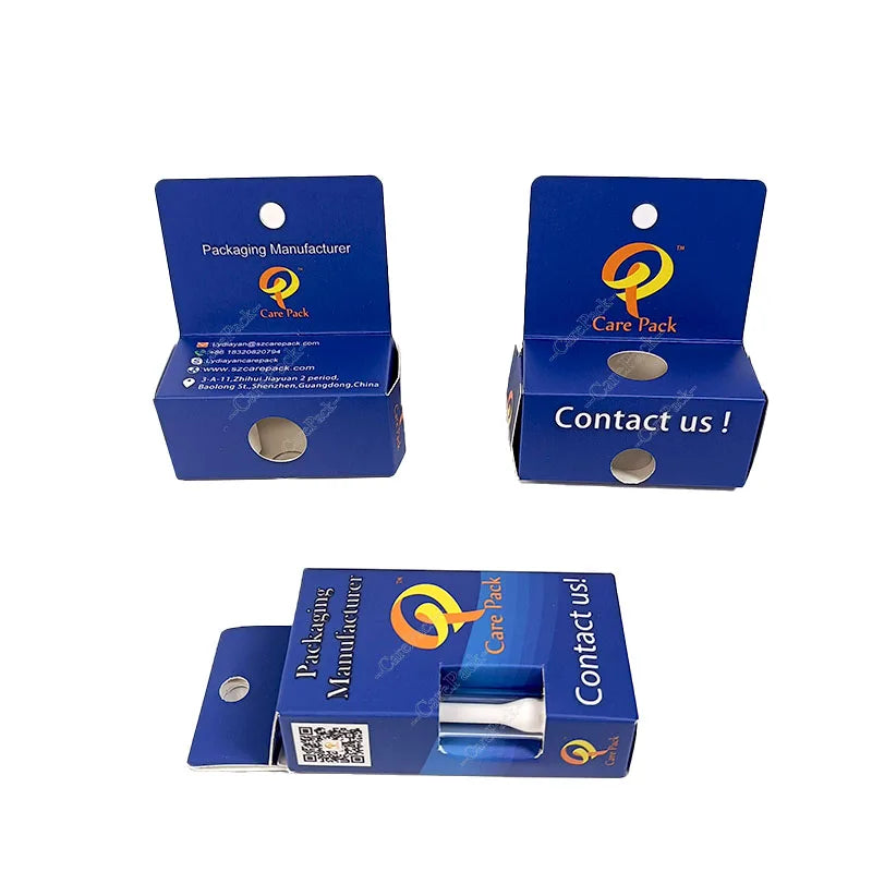 Custom 5ml Child Resistant Lock 1ml Jar Cardboard Extract Concentrate Wax Container Paper Packaging Box for Dabs