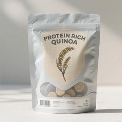 Customized Food Grade PE PET Stand up Pouch With Ziplock Snack Biscuit Sealed Heat Seal Packaging Bags