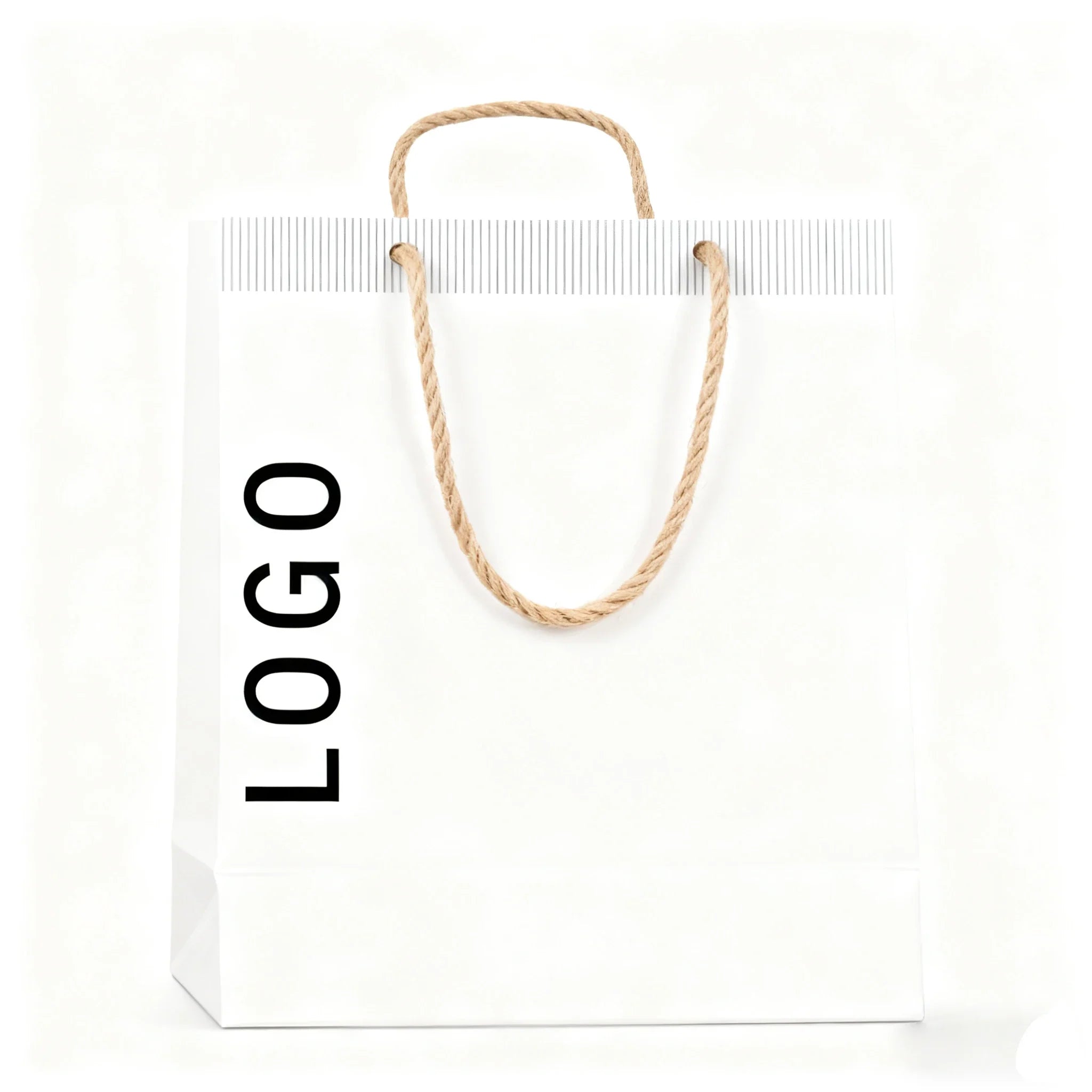 Wholesale Brown Compostable Twisted Handle Recyclable Shopping Reinforced Gift Paper Tote Bag