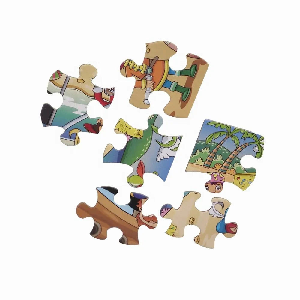 Customized Printing Children Cardboard 2 in 1 Design Hot Sale Paper Children Custom Puzzle Jigsaw Puzzle for Kids