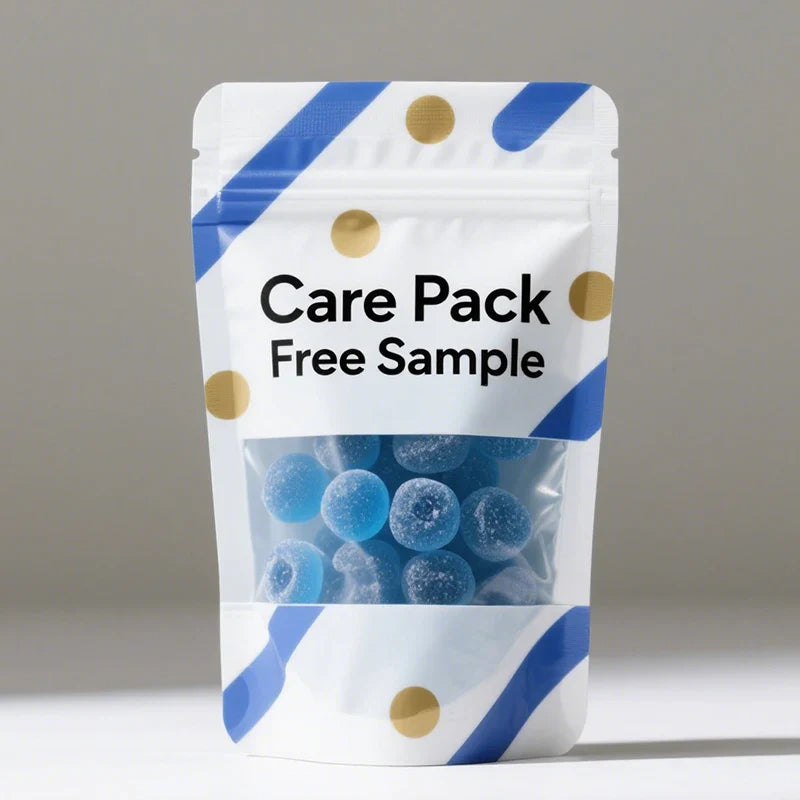 Exit Edibles Packaging 3.5g Candy Snack Ziplock Laminated PET Selft-standing Soft Touch Mylar Pouches