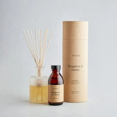 Luxury Fragrance Gift Box Set Aromatherapy Glass Scented Candles Incense Paper Tube Packaging
