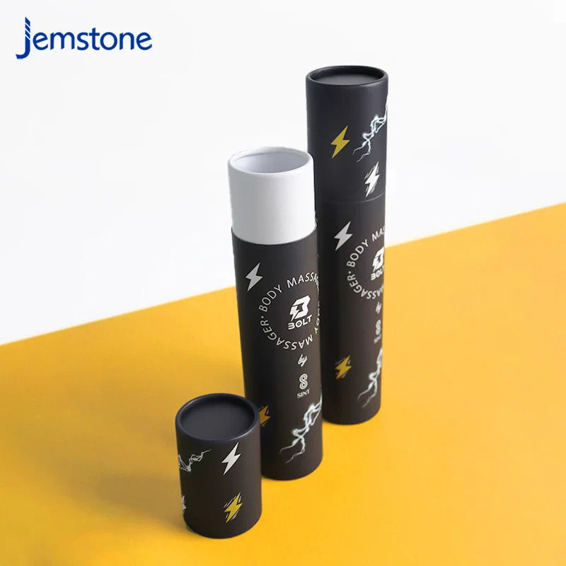 Custom Eco Friendly Carton Cylinder Kraft Paper Round Box Empty Mailing Poster Shipping Tube Packaging Tube