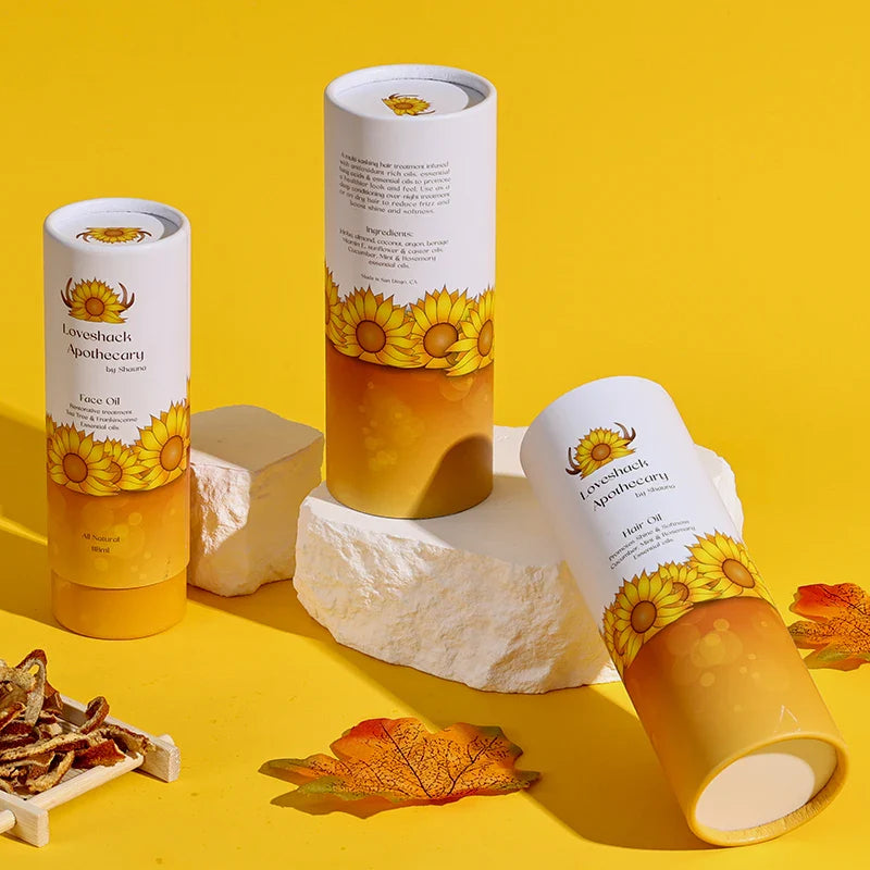 Custom Bottles  Packaging Push up White Red Cardboard Tube Food Round Luxury Twist up Paper Tube 500ml