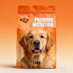 OEM Custom UV Resistant Dry Food BOPP/PE Composite Flat Bottom Feed Packaging Airtight Pet Cat Food Bag