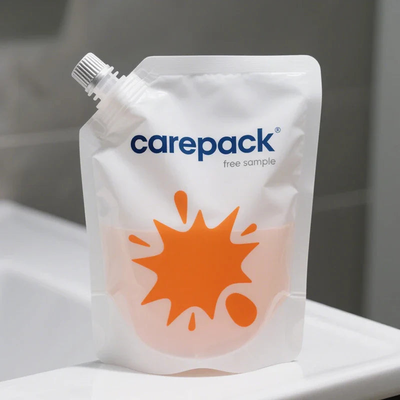 Plastic Liquid Nozzle Body Wash Soap Shampoo Soap Doypack Flexible Laundry Detergent Packaging Bag