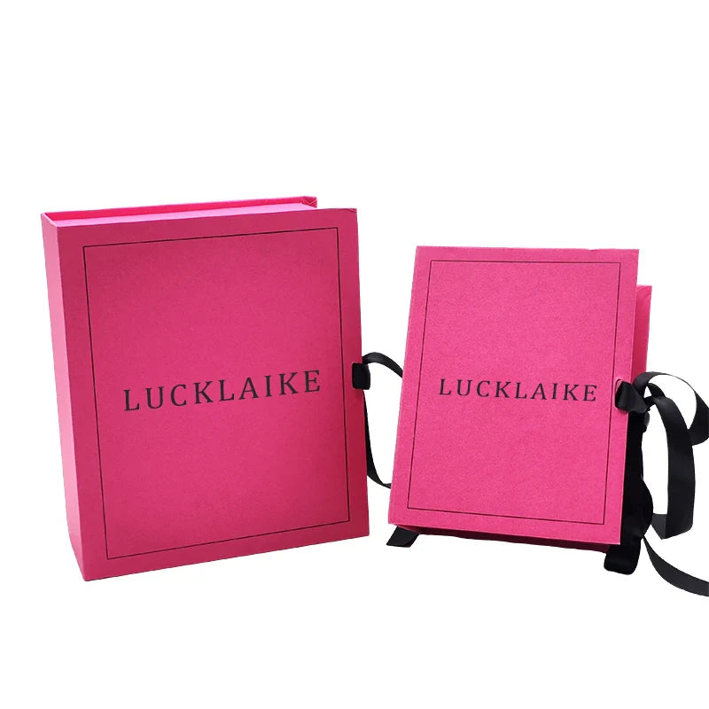 Customised Cardboard Corrugated Caja Advertising Shoe Mother Valentine's Day Paper Rigid Wedding Gift Boxes With Handle