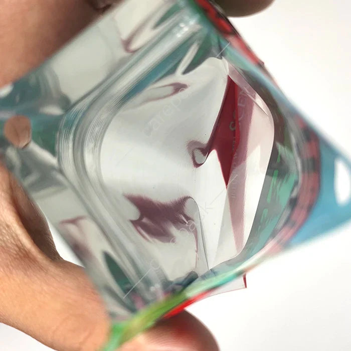 Factory Customized Print Fishing Worm Bait Fishing Bait Packing Fishing Lure Pack Worm Bait Zipper Bags