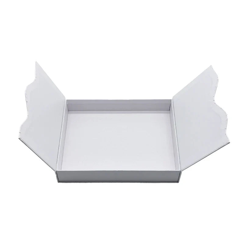 ODM Luxury Customised Recyclable Handmade Blank Cosmetic Rigid Magnetic Double Door Gift Boxes Packaging with Magnet Lid
