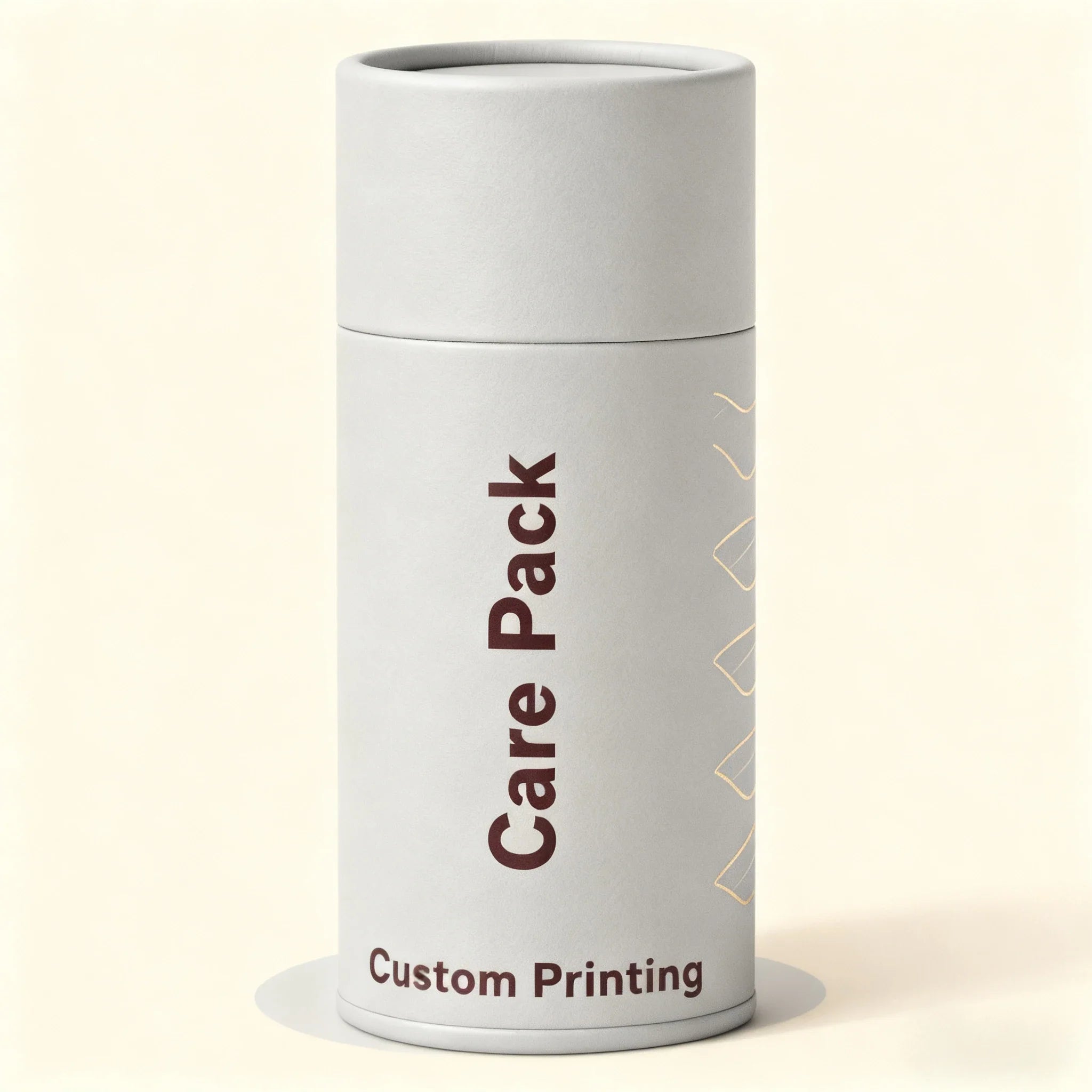 Custom Cylindrical Canister Bulk Tea Coffee Cosmetic Gift Cardboard Craft Kraft Paper Tube Airtight Paper Boxes
