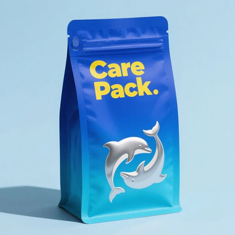 250g 500g 1lb Resealable Flat Bottom Eco-friendly Foil Flat Bottom Coffee Bag with Valve