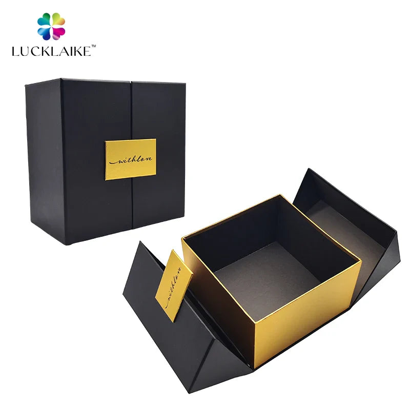 Custom Logo Premium Luxury Paper Magnet Box Packaging Boxes Closure Magnetic Gift Box with Magnetic Lid for Gift