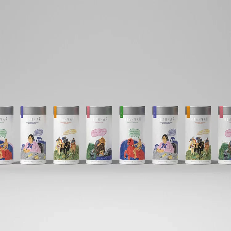 Hot Sale Eco Friendly Gift Packaging Tube Box Biodegradable Food Grade Leaf Tea Kraft Paper Tube Packaging