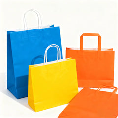 High-end Printed Clothes Packing Shoes Gift Bag Bolsas De Papel Shopping Paper Bags With Handle