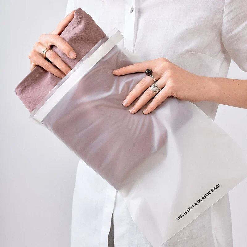 Custom Logo Biodegradable Compostable Postage Satchels Recycled Envelopes Shipping Courier Poly Mailer Mailing Bags for Clothing