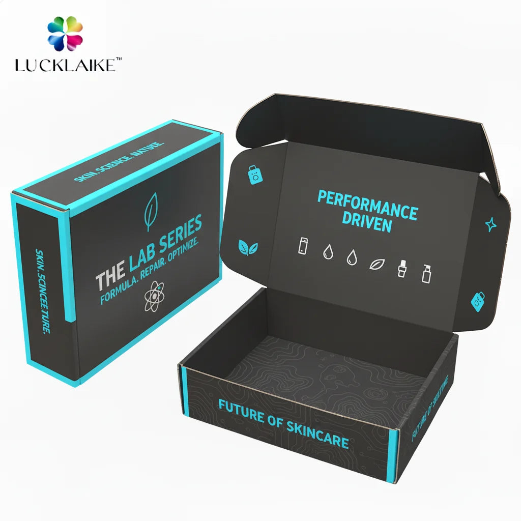 Custom Boxes with logo Packaging Gift Mailer Kraft Corrugated Box Paper Packaging Boxes for Men Shipping