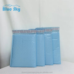 Blue Bubble Wrapping Bags - Lightweight Protective Packaging Mailer for Shipping, Storage & Moving