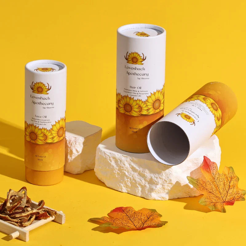 Custom Bottles  Packaging Push up Red Cardboard Tube Food Round Luxury Twist up Paper Tube 500ml