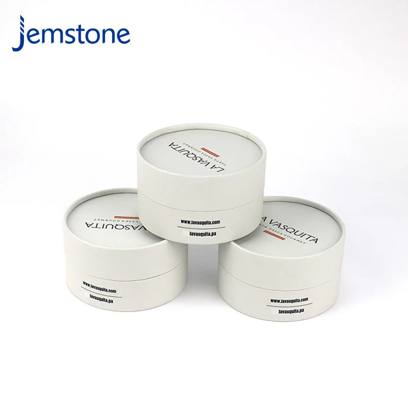 Printed Cosmetics Packaging Tube Box Perfume Cylinder Packaging Kraft Paper Tube for Skin Care Packaging