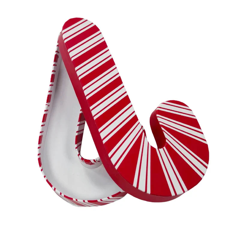 Custom Logo Eco Friendly Mens Christmas Socks Carton Packaging Paper Rigid Cardboard Lid and Base Gift Box With Window