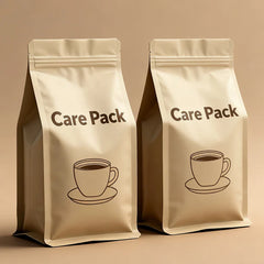 Custom Cafe Bag 250g 500g 1kg Biodegradable Tin Tie Flat Bottom Beans Packing Mylar Bags With Valve