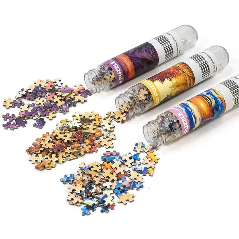 Print Personalized Brain Game 500&1000 Pieces Adult Jigsaw OEM 1000pcs Large Custom Puzzles