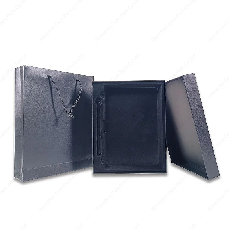 Custom Gift Cardboard Bags Kraft Craft Shopping Paper Bag With Handle