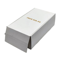 Free Sample Custom Design Luxury Recycled Large Corrugated Mailing Clothing Box Packaging White Mailer Shoes Boxes for Packiging