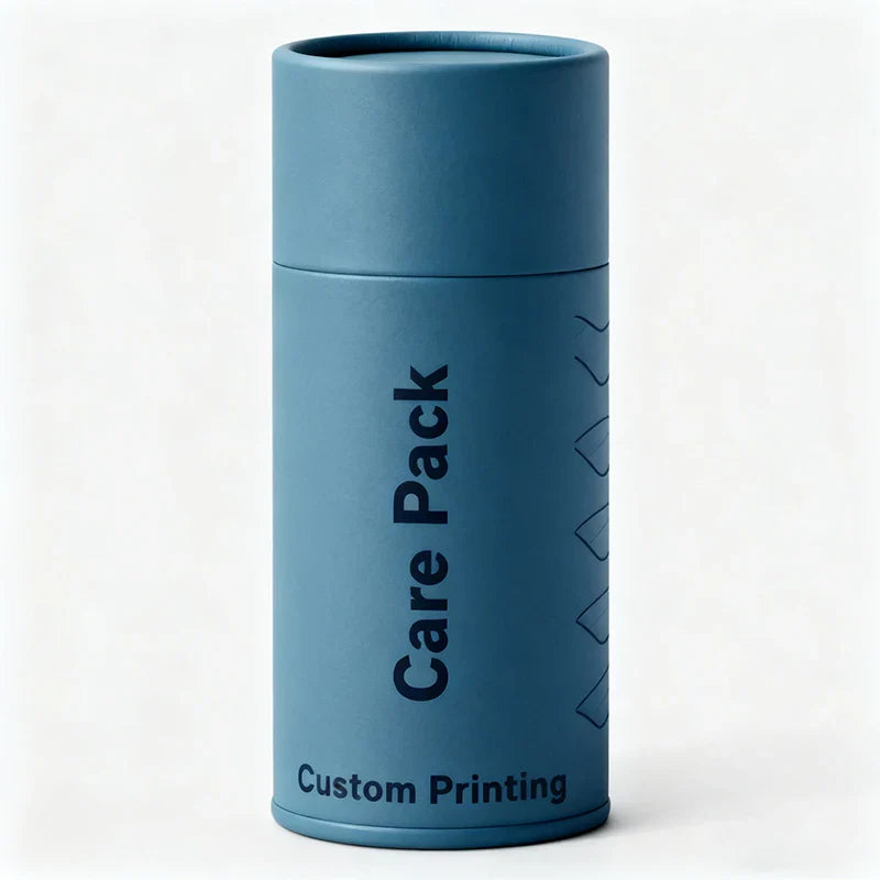 Custom Cylindrical Canister Bulk Tea Coffee Cosmetic Gift Cardboard Craft Kraft Paper Tube Airtight Paper Boxes