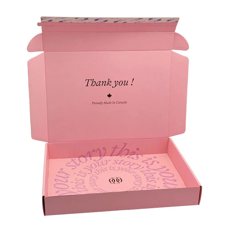 Recyclable Custom Grey Large Mailing Corrugated Cardboard Literature Photo Frame Packaging Mailer Box for Shipping Boxes