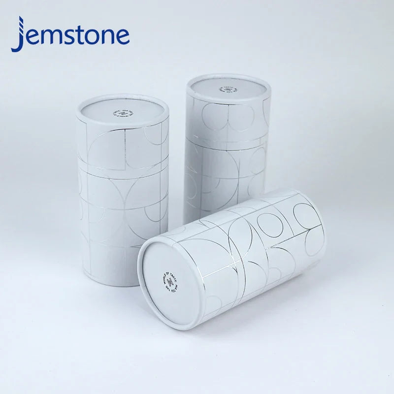 Eco-Friendly Printed Milk Food Paper Tube Kraft Cardboard Candle Paper Tube Packaging Coffee Tea Packaging for Cookie
