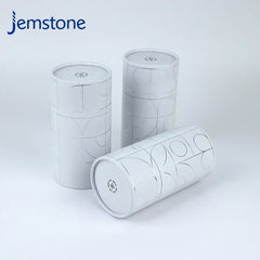 Eco-Friendly Printed Milk Food Paper Tube Kraft Cardboard Candle Paper Tube Packaging Coffee Tea Packaging for Cookie