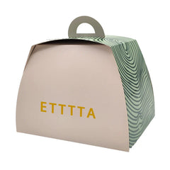 Custom Cake Paper Box Wholesale Christmas Cookie Moon Wedding Birthday Party Gift Cup Cake Box With Handle Cake Packaging