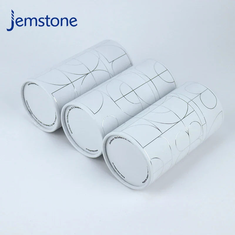 Eco-Friendly Printed Milk Food Paper Tube Kraft Cardboard Candle Paper Tube Packaging Coffee Tea Packaging for Cookie