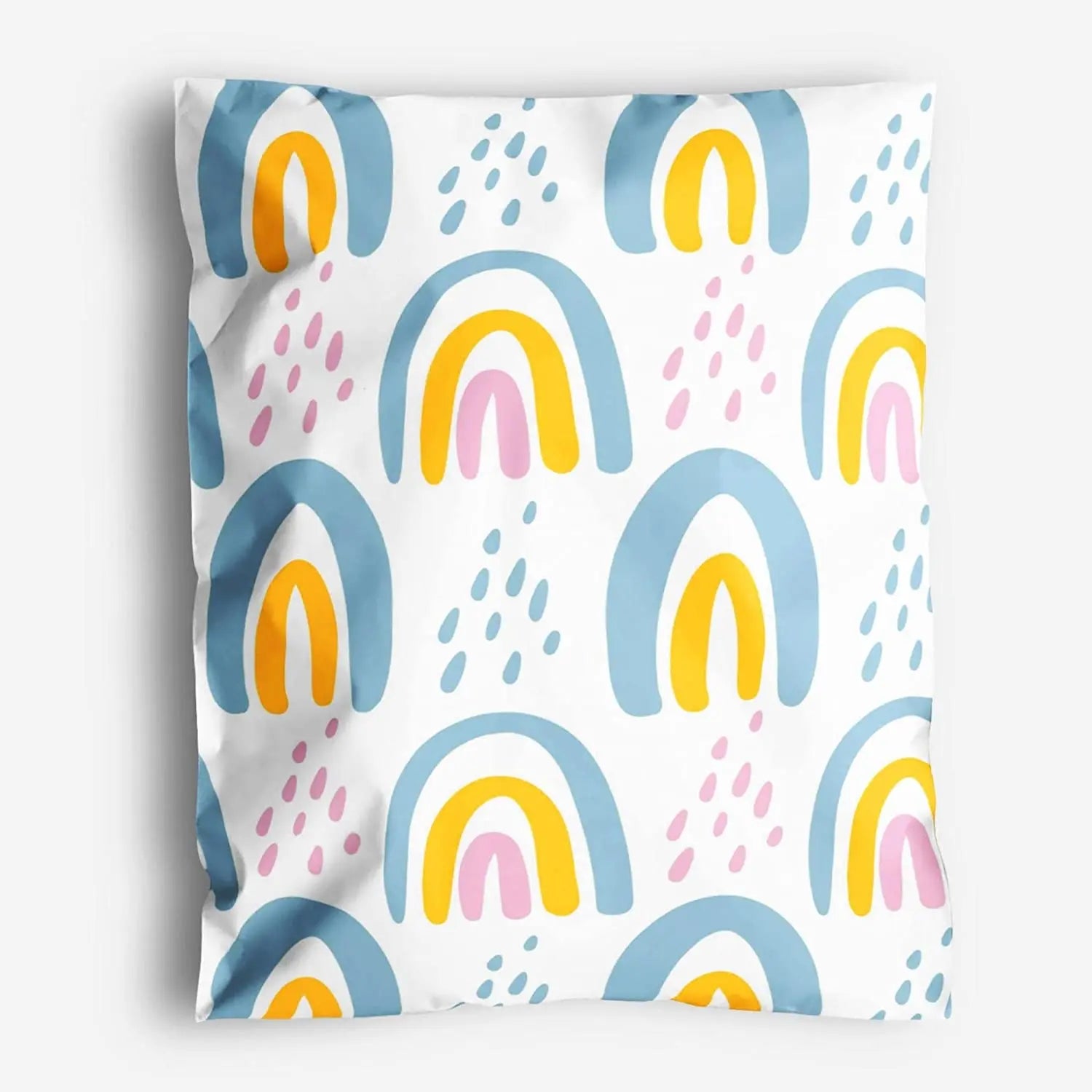 Wholesale Blue Custom Express Matte Shipping Poly Mailers Bag, Custom Print Logo Mailing Plastic Bags for Women Clothing