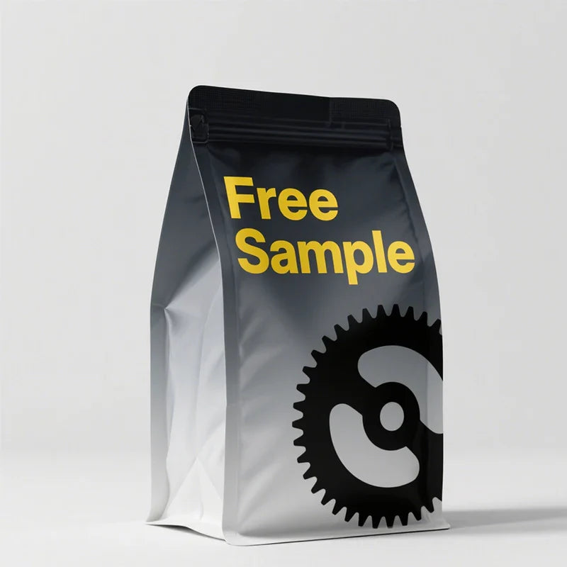 Eight Side Sealing Recyclable 12oz Plastic Food Grade Ziplock Custom 250g Bean Coffee Bag With Valve