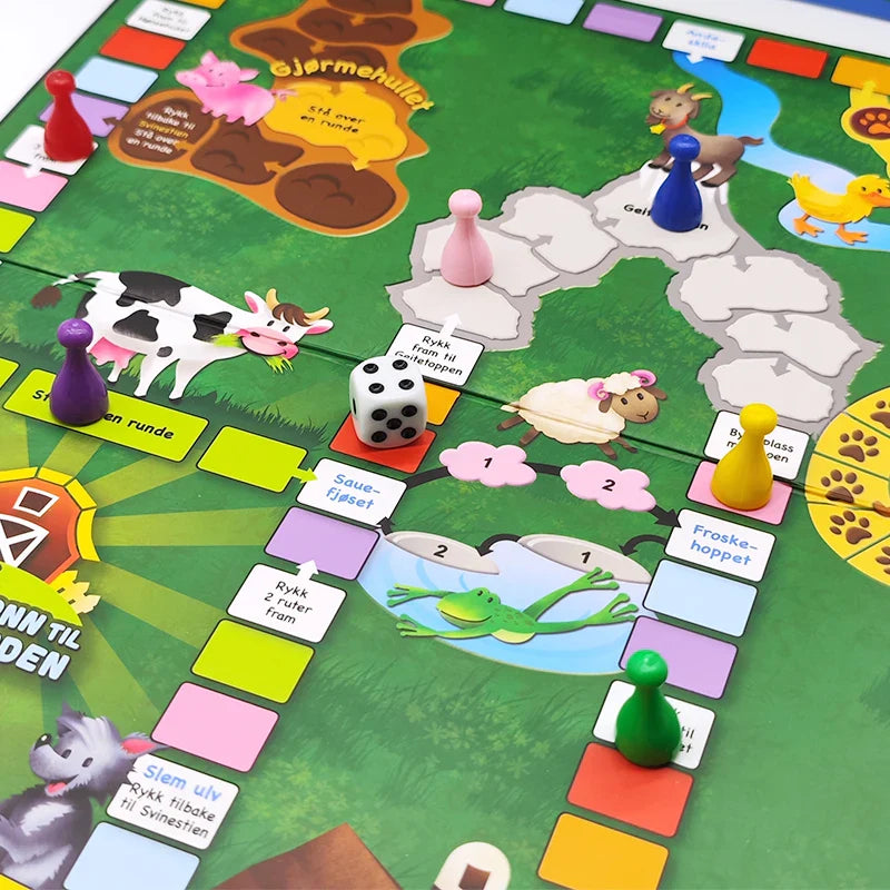 Luck Packing Chinese Factory Oem Board Game Manufacturer, Design Printing Custom Board Games for Family Adults Kids