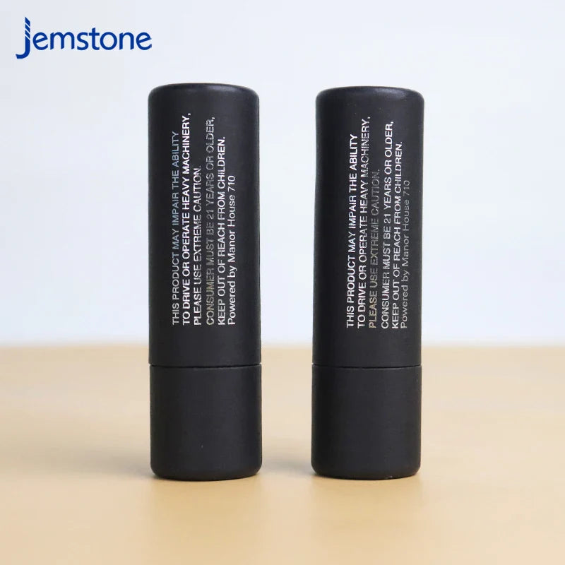 Cosmetic Packaging Recycled Kraft Cardboard White Brown Black Paper Tube 5ml 10ml 15ml 20ml 30ml 50ml 100ml