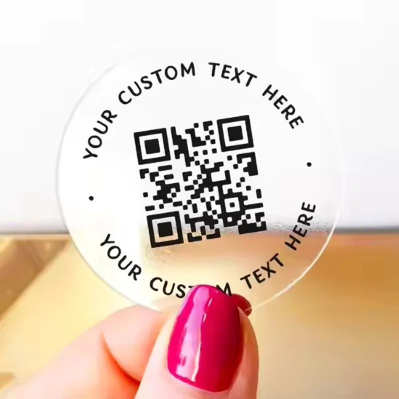 Custom Uv Resistant Waterproof Viny PVC Die Cut Sticker Logo Label Printing Dye Cut Stickers With Qr Code for Promotion