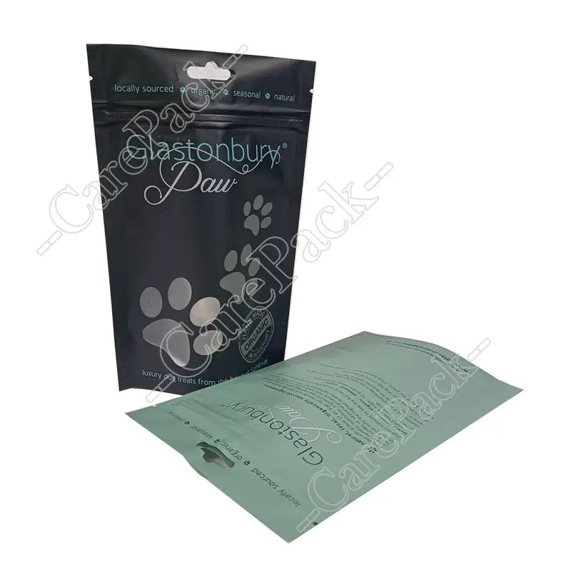 Moisture Proof Aluminum Foil Heat Seal Resealable Biodegradable Pet Food Packaging Plastic Bag