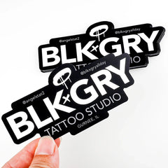 Custom Sticker Vinyl Die Cut Stickers Printing Adhesive Waterproof Company Cartoon PVC Logo Transparent Stickers