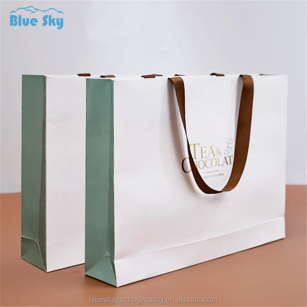 Fun Cartoon-Printed Paper Handheld Bags with Cotton Handles - Cute Packaging for Kids' Toys, Sweets & Party Favors