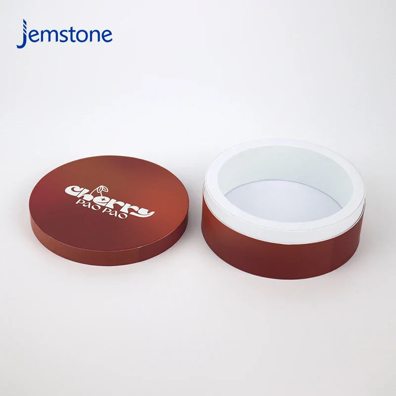 Custom Cosmetics Perfume Cylinder Packaging Powder Straight-sided Paper Tube Luxury Food Kraft Tea Coffee Candle Cardboard Tube
