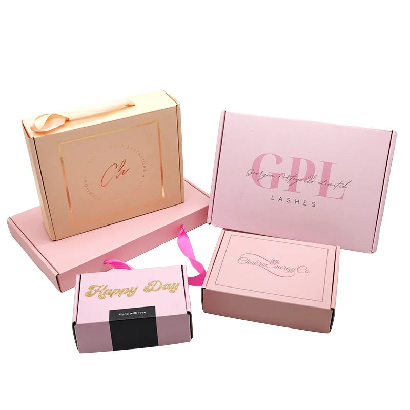 Custom Design Personalised Large Long Colored Mailing Packaging Mailer Boxes Manufacture Cardboard Boxes for Shipping