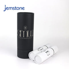 Custom Eco-Friendly Skincare Kraft Cardboard Paper Tube Perfume Essential Oil Bottle Paper Cylinder Packaging
