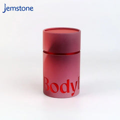 Custom Printed Eco-Friendly Coffee Tea Food Paper Tube Candle Cardboard Tube Kraft Perfume Cosmetic Cylinder Box Packaging