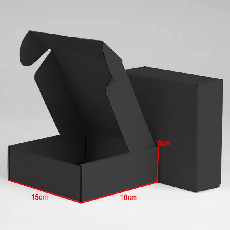 Green Kraft Corrugated Boxes Customizable Packaging Carton for Shipping Mailing Eco Friendly Material with Gold Foil LOGO