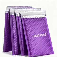 Easy Tear Notch Poly Mailers Custom Printed  Self-Seal Poly Mailers for Clothing Apparel Recycled Bubble Poly Mailers Bag