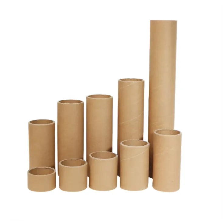 Recyclable Luxury Empty Push up Kraft Cardboard Lip Balm Deodorant Tubes Cosmetic Skin Care Lipstick Paper Tube Packaging